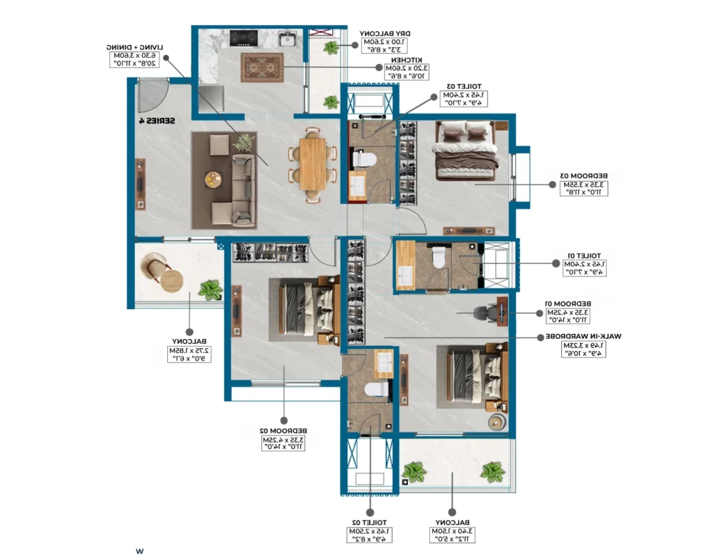 1144 sqft