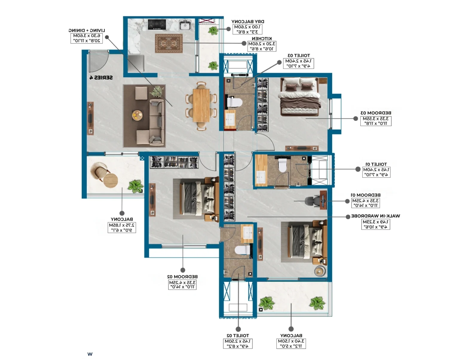 1506 sqft